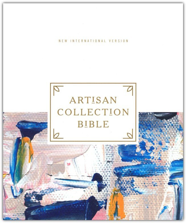 NIV Artisan Collection Bible, Comfort Print - Soft Leather-Look, Multi-Color/Blue