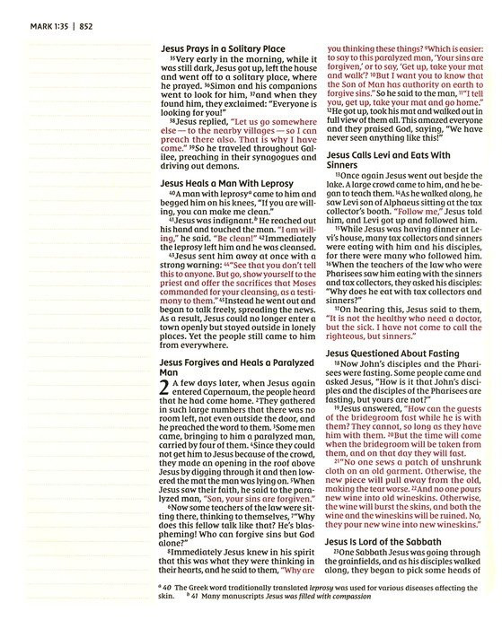 NIV Artisan Collection Bible, Comfort Print - Soft Leather-Look, Multi-Color/Blue