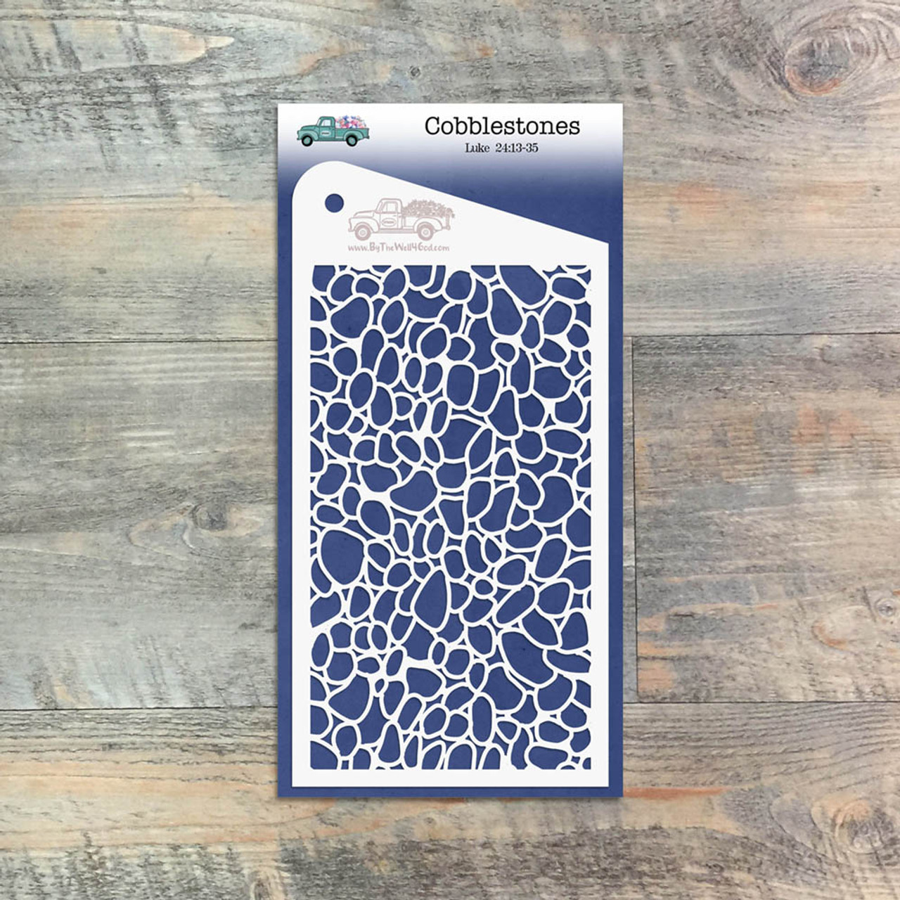 Cobblestone  - Custom stencil to coordinate with "The Currency of Grace" - ByTheWell4God