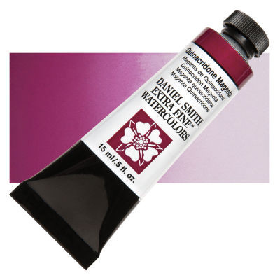 Daniel Smith: Quinacridone Magenta - Extra Fine Watercolors Tube, 15ml