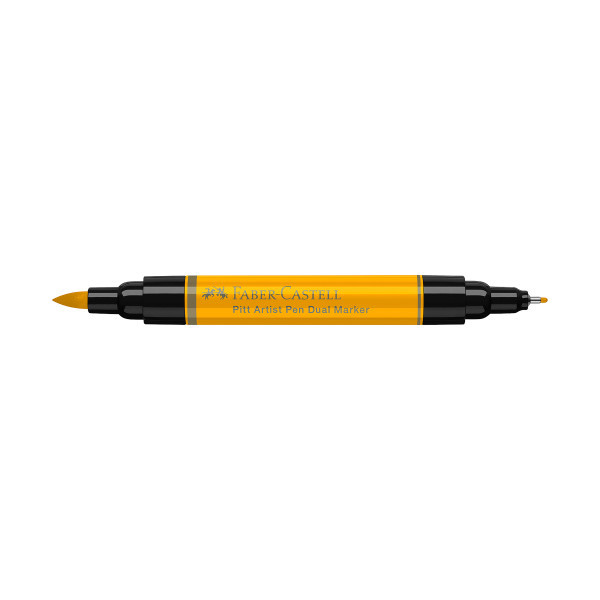 109 Dark Chrome Yellow - Pitt Artist Pen Dual Marker - Faber Castell