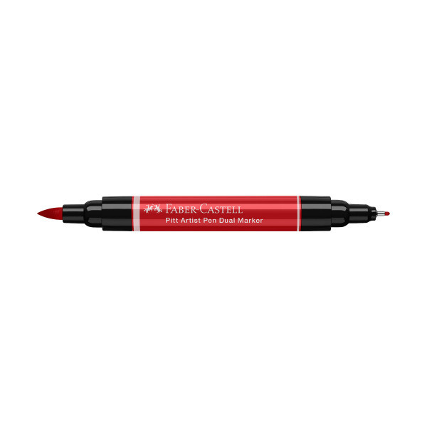 219 Deep Scarlet Red - Pitt Artist Pen Dual Marker - Faber Castell