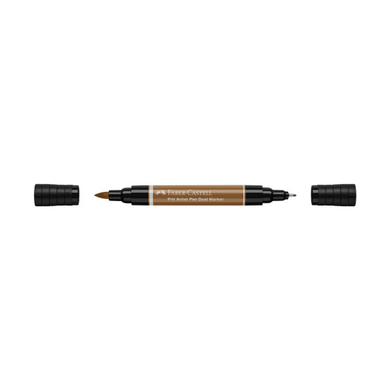 180 Raw Umber - Buy 4, Get 1 Free - Pitt Artist Pen Dual Marker - Faber Castell