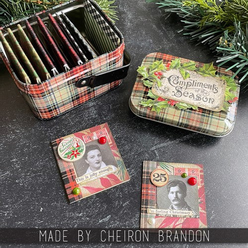 Tim Holtz Idea-ology CHRISTMAS Design Tape - 6 Roll Set