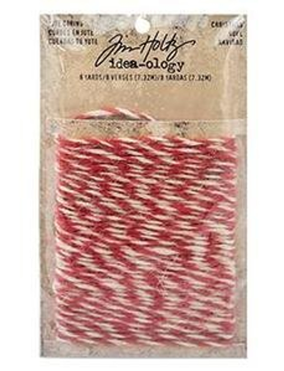 Tim Holtz Idea-ology CHRISTMAS Jute String - 8 Yards