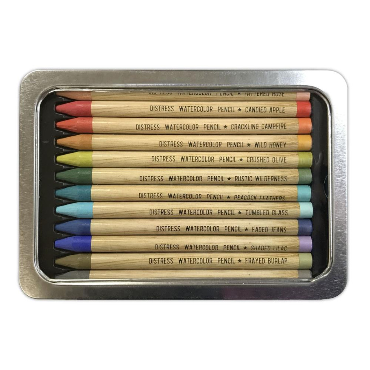 Set 6 Distress Watercolor Pencils - Tim Holtz - 12/Pkg