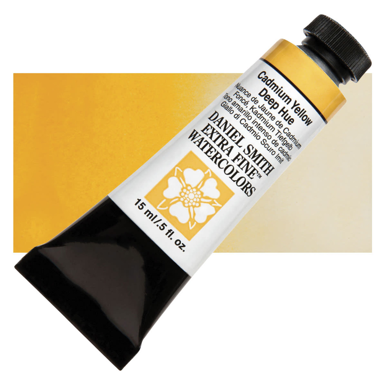 Daniel Smith: Cadmium Yellow Deep Hue - Extra Fine Watercolors Tube, 15ml