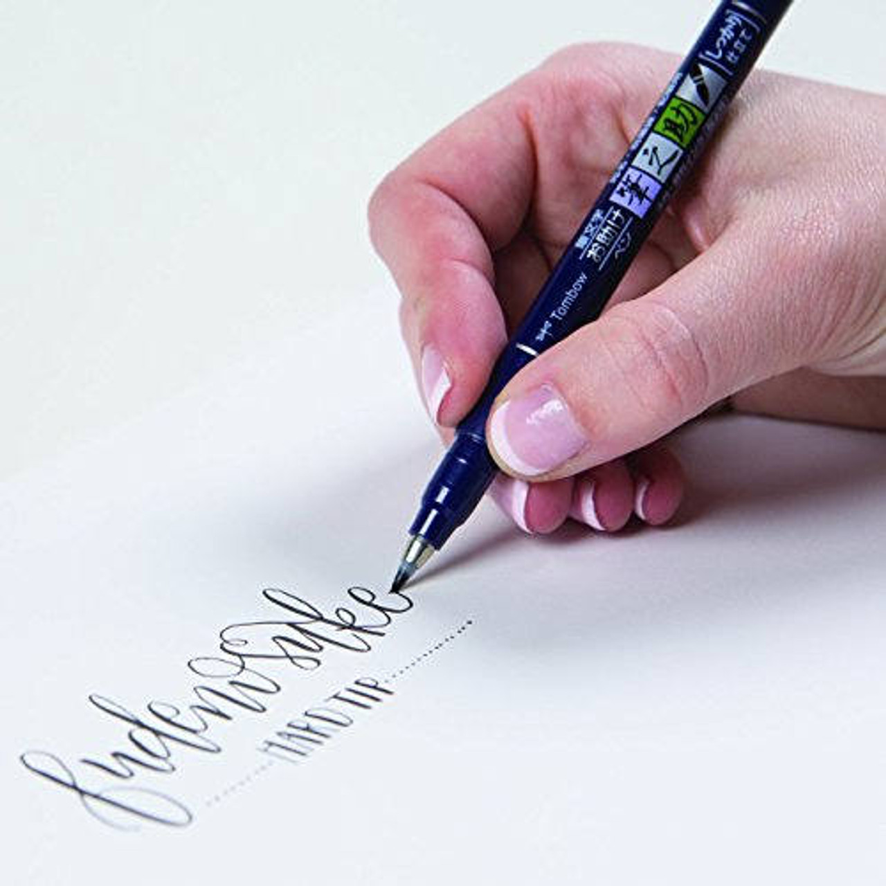 Tombow Fudenosuke Brush Pen 2 Pens Set - Pigment Ink - Great for lettering!