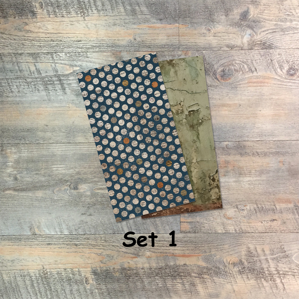 Journal Set 1 - A Biblical Thanks- Blank Journal Set  - Pair of Custom Travelers Notebook Inserts - 2 Notebook Inserts - Inserts for Dori