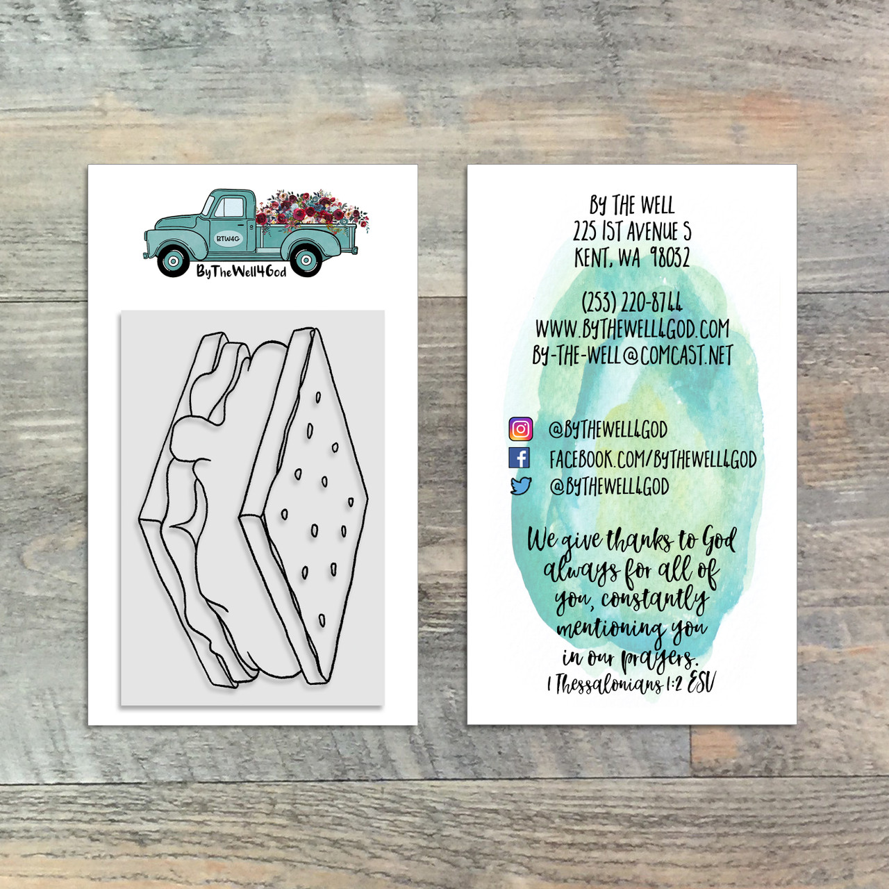 S'mores - 2x3 Stamp - ByTheWell4God