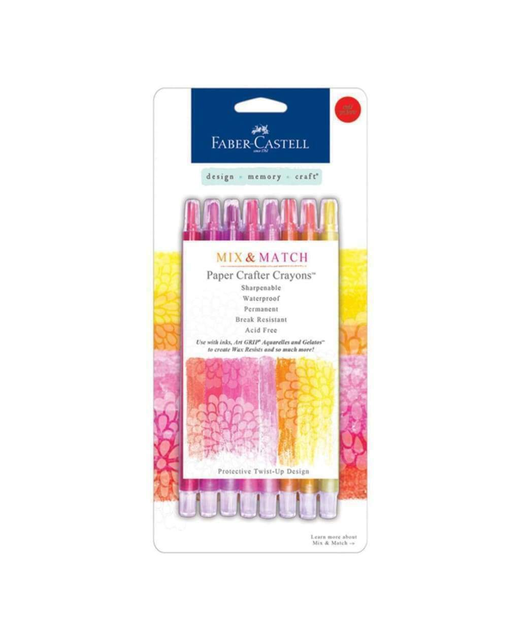 Paper Crafter Crayons - Red/Yellow Set- Faber Castell