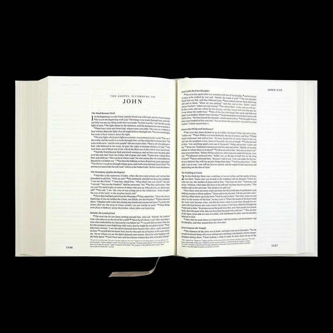 Single Column Journaling Bible - White Customizable Cover