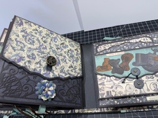 Handcrafted by Lori Album/Journal  -  Ladies In Hats