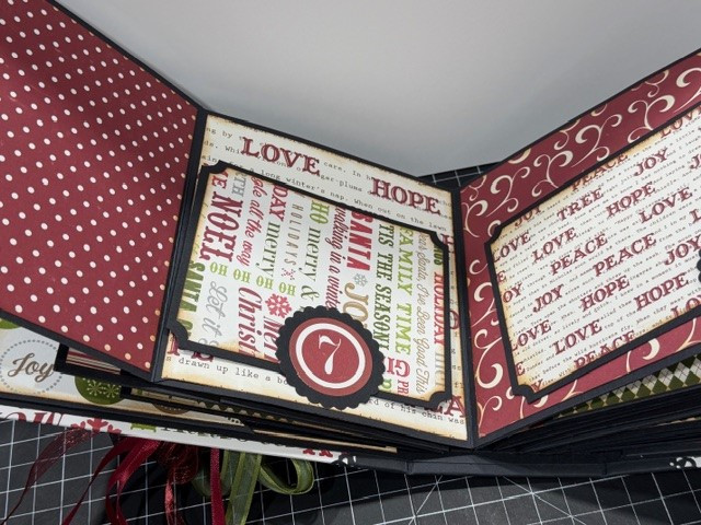 Copy of Handcrafted by Lori Album/Journal  -  25 Days of Christmas