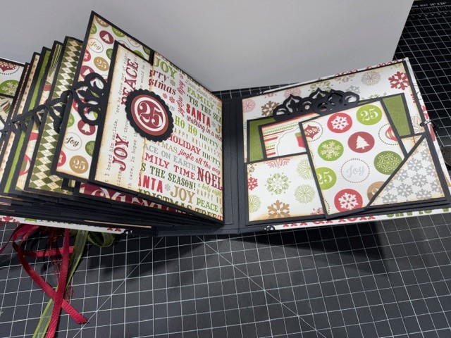 Copy of Handcrafted by Lori Album/Journal  -  25 Days of Christmas