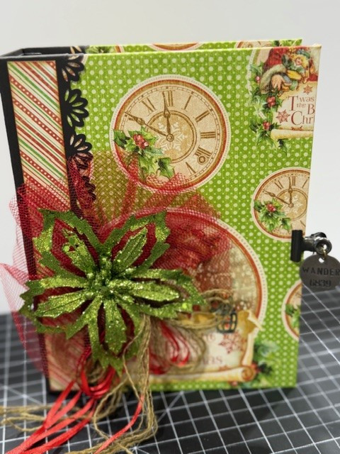 Copy of Handcrafted by Lori Album/Journal  -  Christmas Clocks