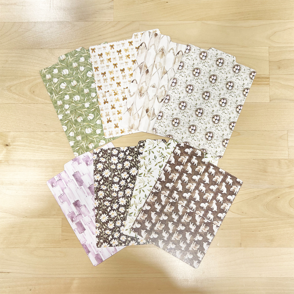 Mini Folders - 8 Mini Folders to Coordinate with the Give Praise To The Lord Kit