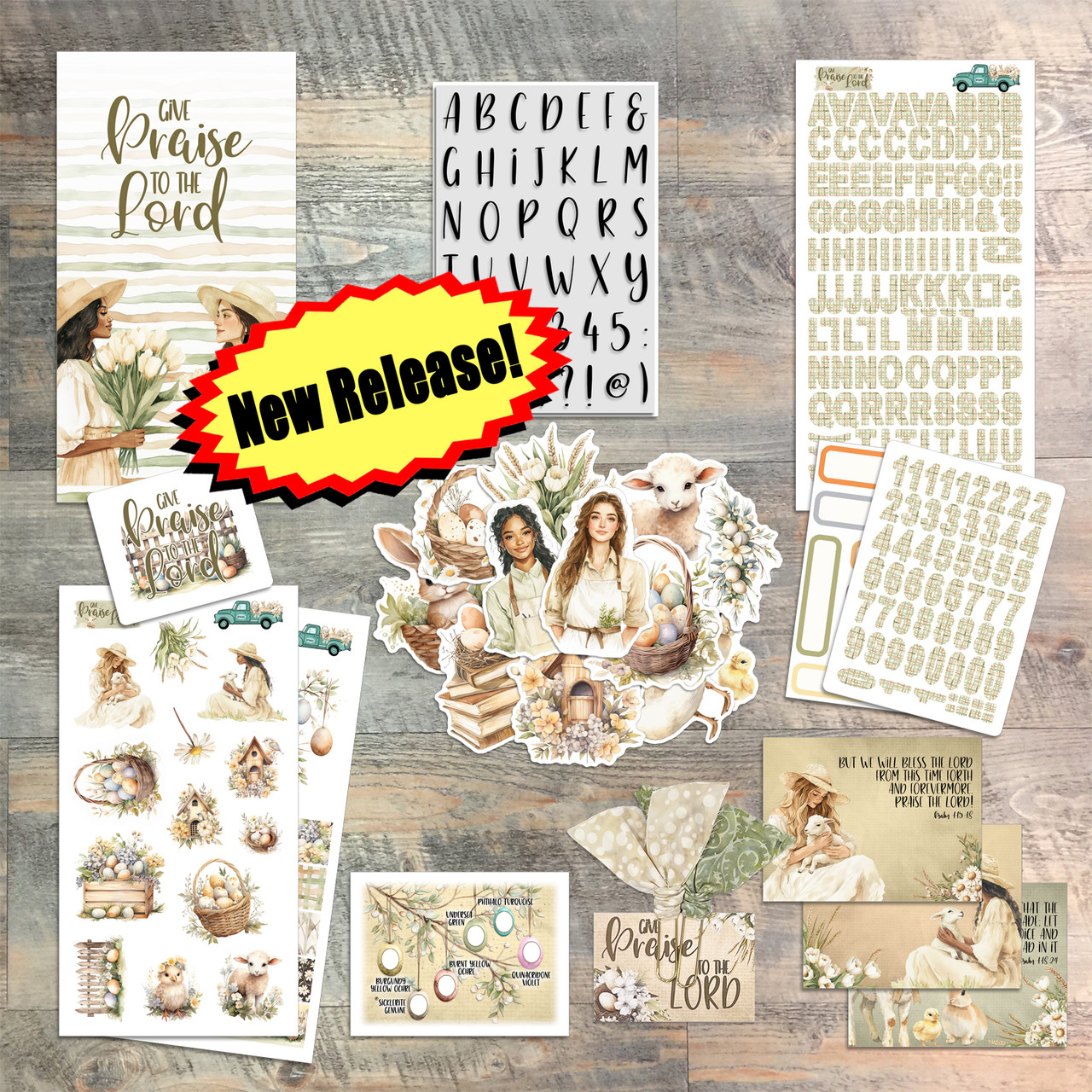 Give Praise to the Lord - Devotional Kit for Bible Journaling
