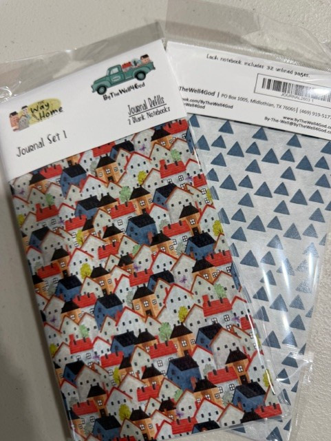  Journal Set 1 - The Way Back Home- Blank Journal Set  - Pair of Custom Travelers Notebook Inserts - 2 Notebook Inserts - Inserts for Dori