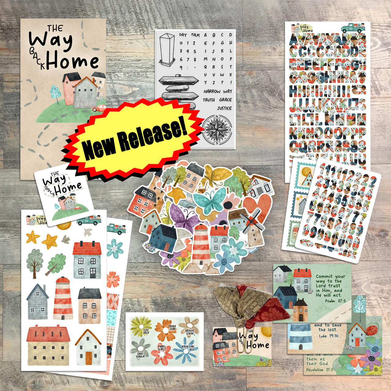 The Way Back Home - Devotional Kit for Bible Journaling