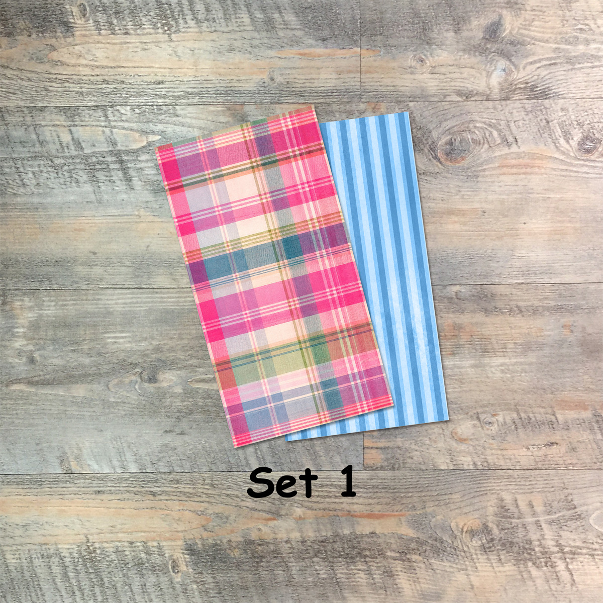 Journal Set 1 - To Walk In Obedience - Blank Journal Set  - Pair of Custom Travelers Notebook Inserts - 2 Notebook Inserts - Inserts for Dori