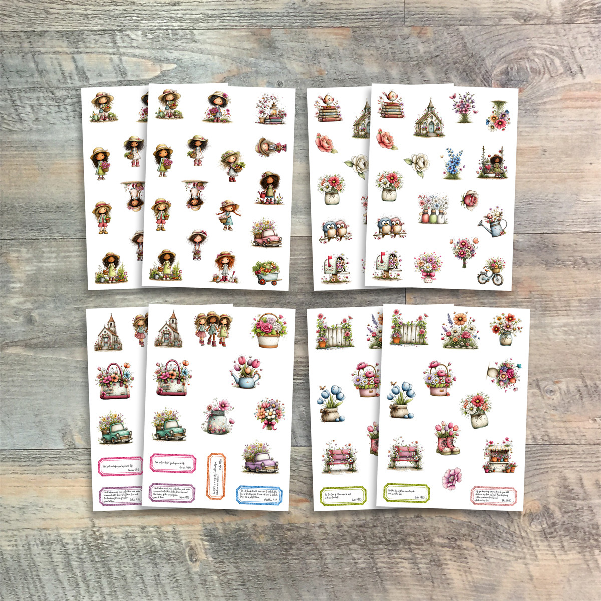 Mini Sticker Pack for To Walk In Obedience