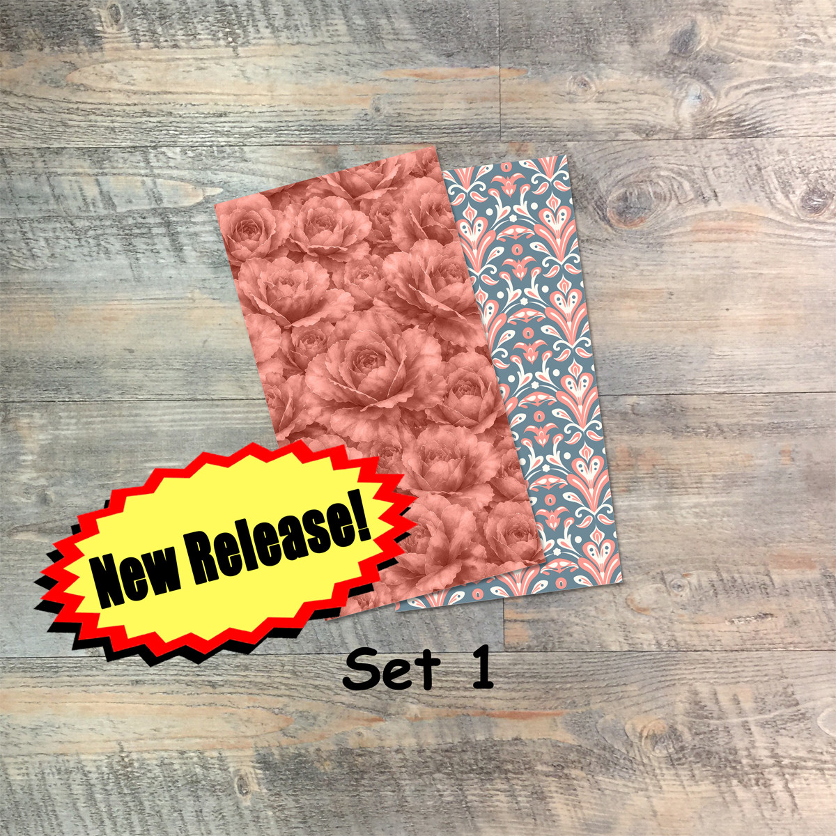 Journal Set 1 - As He Said - Blank Journal Set  - Pair of Custom Travelers Notebook Inserts - 2 Notebook Inserts - Inserts for Dori