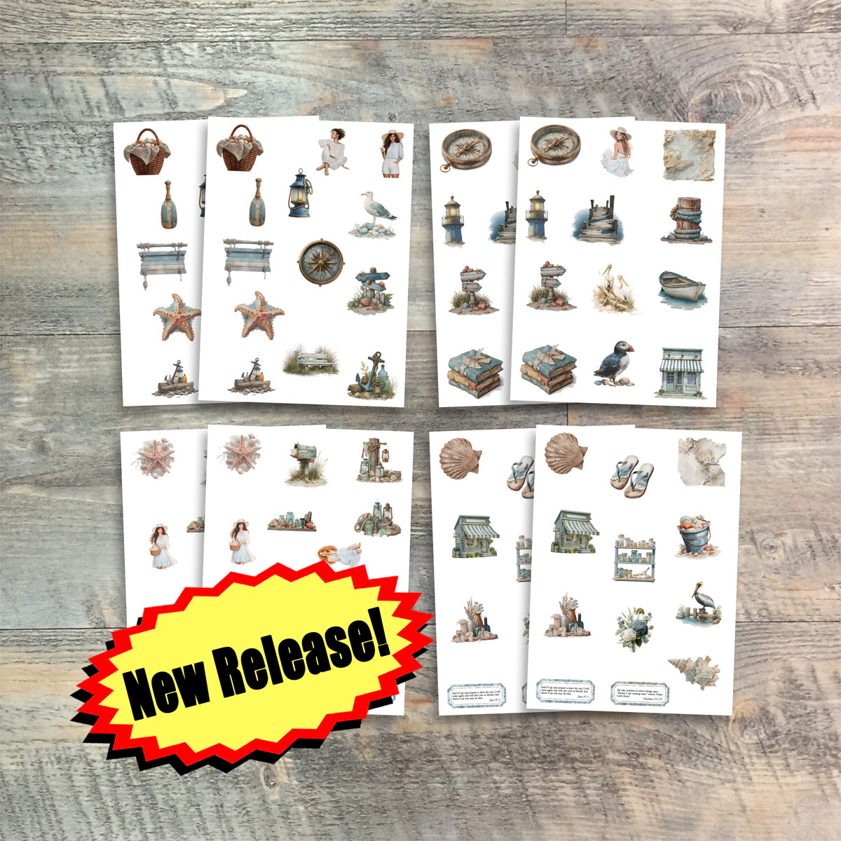 Mini Sticker Pack for As He Said