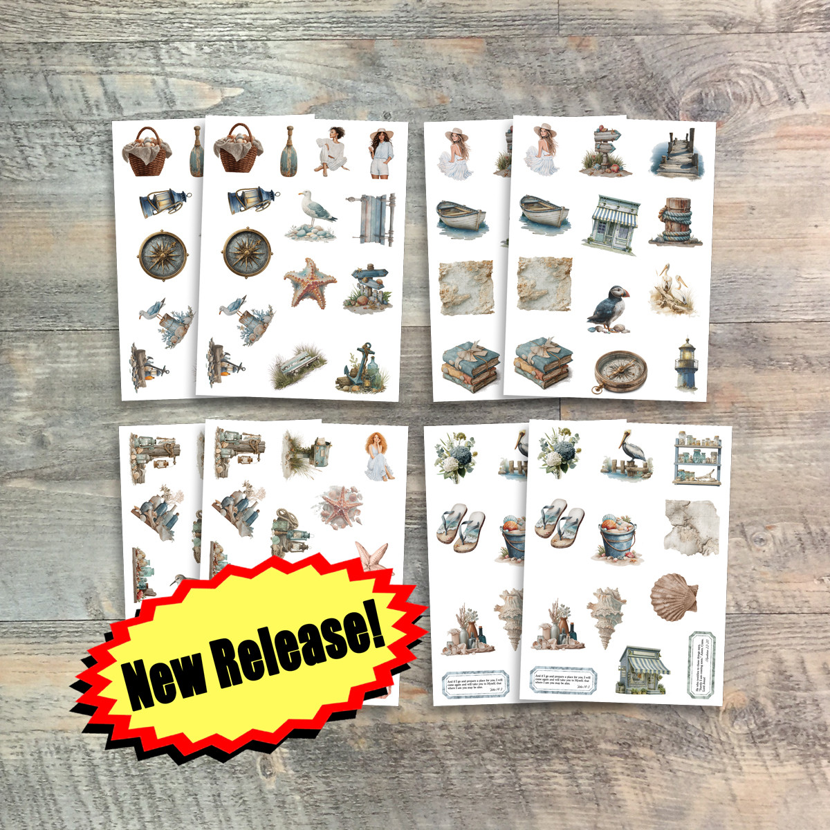Mini Sticker Pack for As He Said