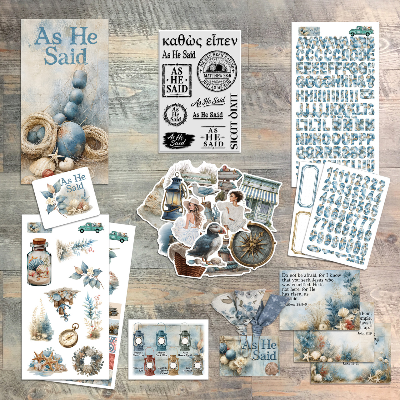 As He Said - Devotional Kit for Bible Journaling