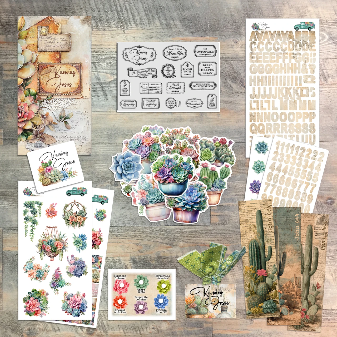 Knowing Jesus - Devotional Kit for Bible Journaling