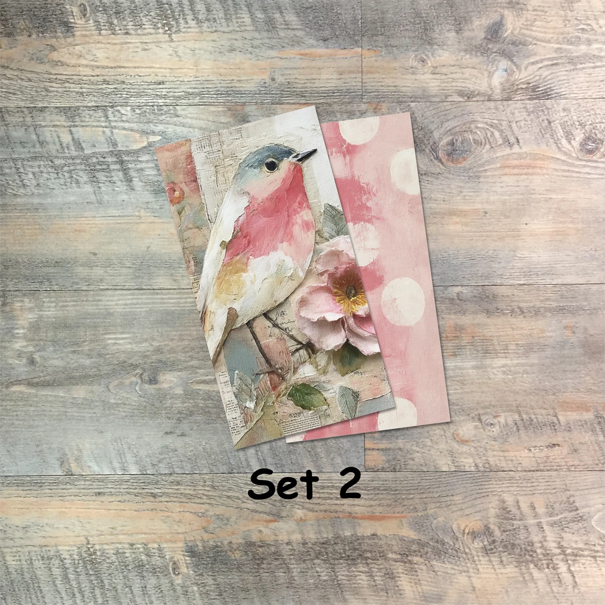 Journal Set 2 - Face To Face - Blank Journal Set - Pair of Custom Travelers Notebook Inserts - 2 Notebook Inserts - Inserts for Dori