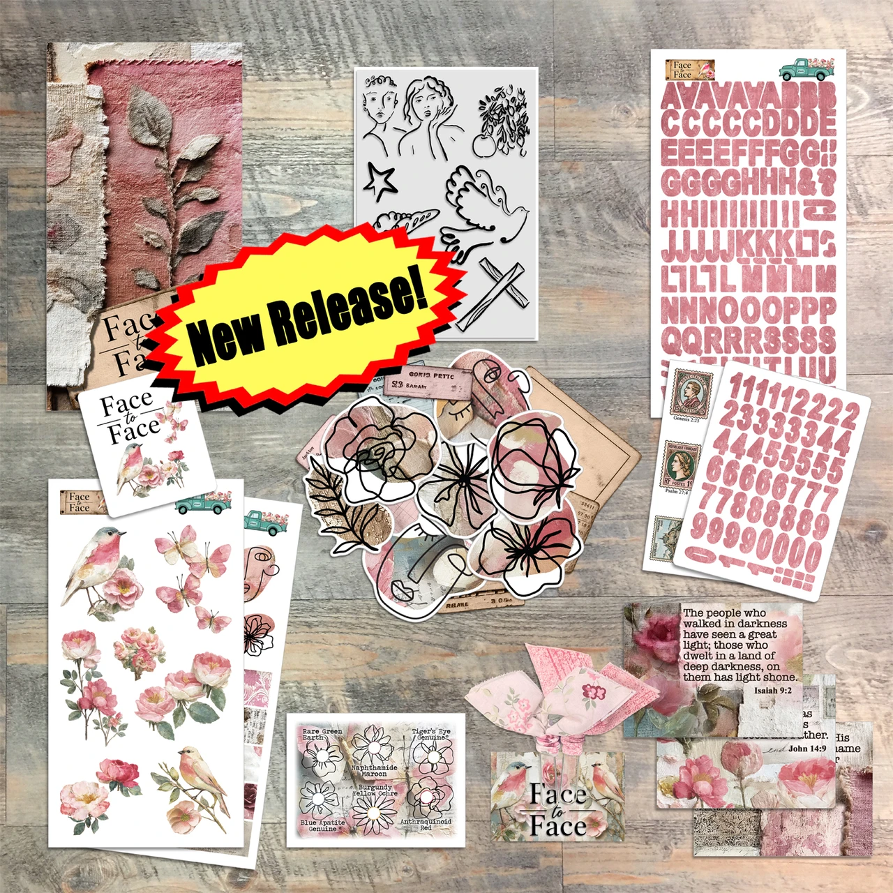 Face to Face - Devotional Kit for Bible Journaling