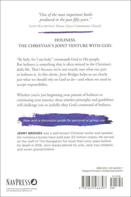 The Pursuit of Holiness (with Study Guide)