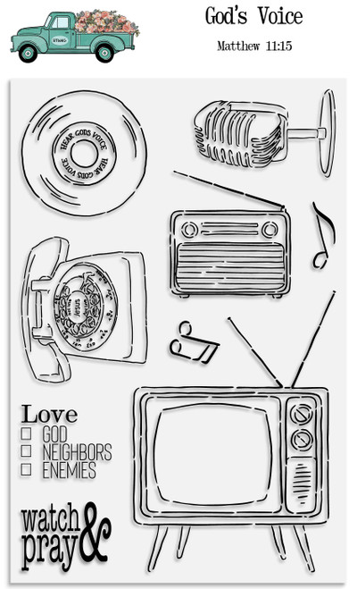 God's Voice Stamp Set