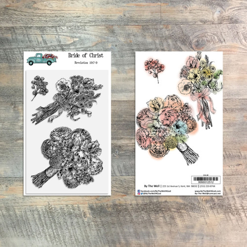Bride of Christ - 3 Piece 4x6 Stamp Set