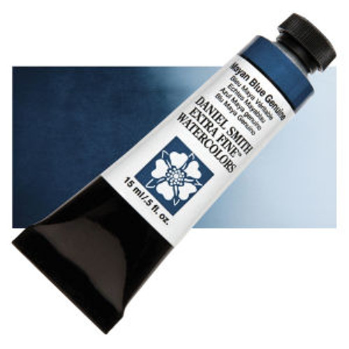 Daniel Smith: PrimaTek, Mayan Blue Genuine - Extra Fine Watercolors Tube, 15ml