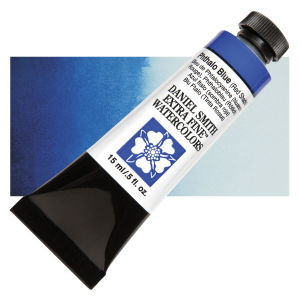Daniel Smith: Phthalo Blue (Red Shade) - Extra Fine Watercolors Tube, 15ml