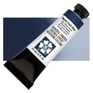 Daniel Smith: Mayan Dark Blue - Extra Fine Watercolors Tube, 15ml