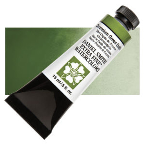Daniel Smith: Chromium Green Oxide - Extra Fine Watercolors Tube, 15ml