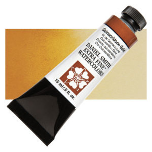 Daniel Smith: Quinacridone Gold - Extra Fine Watercolors Tube, 15ml