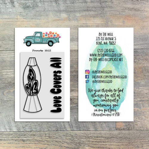 Lava Lamp - 2x3 Stamp - ByTheWell4God