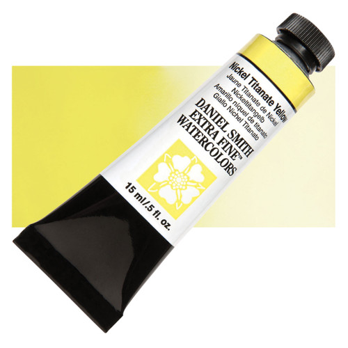 Daniel Smith: Nickel Titanate Yellow - Extra Fine Watercolors Tube, 15ml