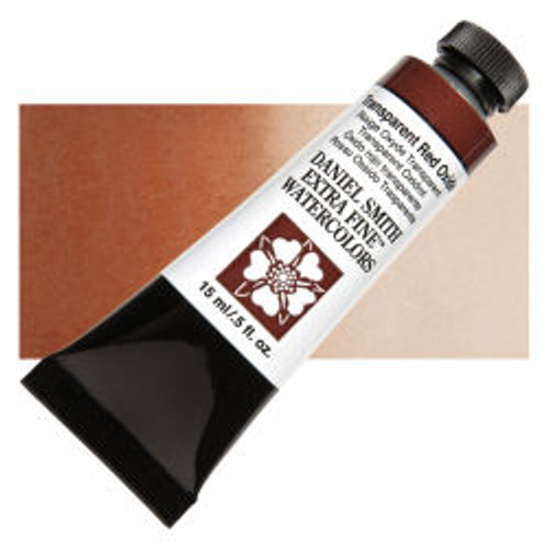 Daniel Smith: Transparent Red Oxide - Extra Fine Watercolors Tube, 15ml