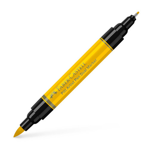 107 Cadmium Yellow - Pitt Artist Pen Dual Marker - Faber Castell