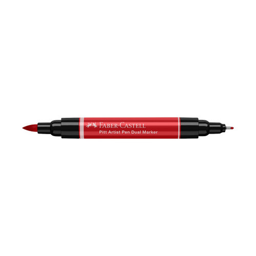 219 Deep Scarlet Red - Pitt Artist Pen Dual Marker - Faber Castell