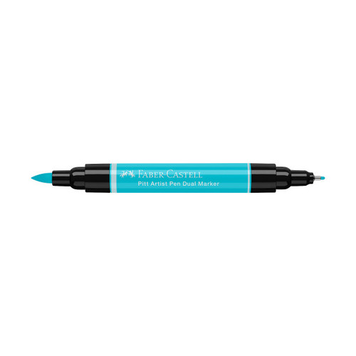 154 Light Cobalt Turquoise - Pitt Artist Pen Dual Marker - Faber Castell