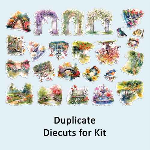 Duplicate Die Cut Set for  "Tempted"