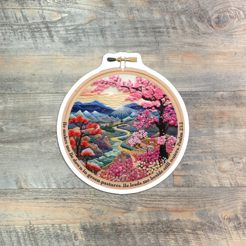 Come Away Coordinating Vinyl Sticker - ByTheWell4God