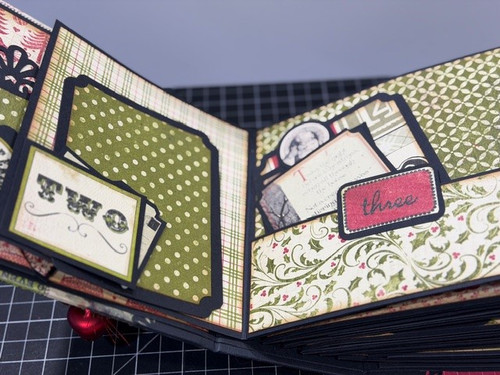 Copy of Handcrafted by Lori Album/Journal  -  Jingle Bells